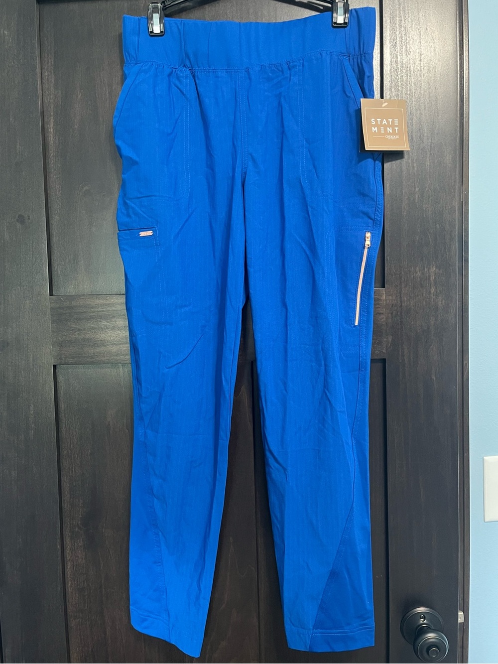 Woman’s Royal Blue Scrub Pants
